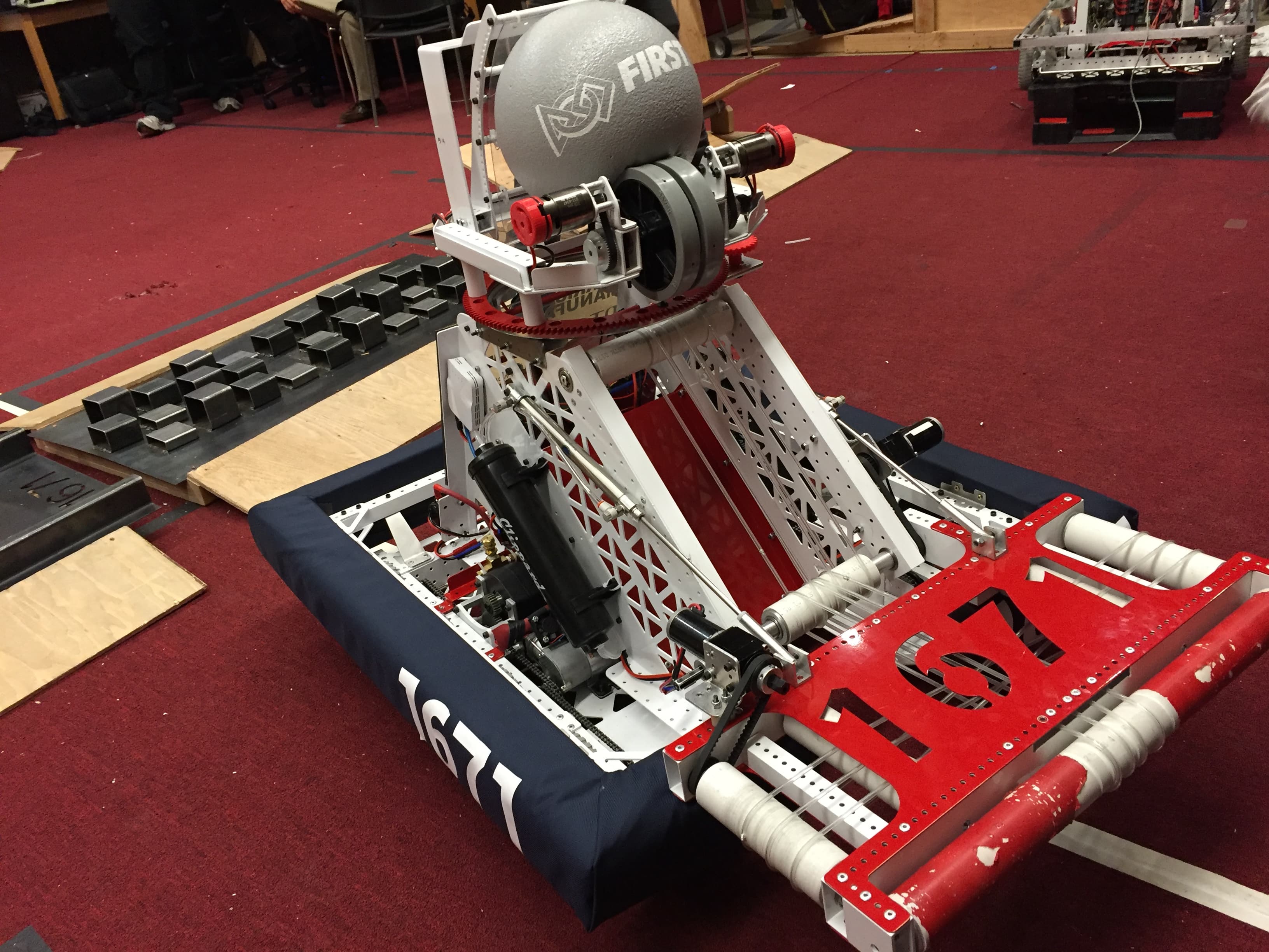FRC 1671 robot from 2016